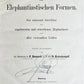 1885 ELEPHANTIASIS antique ILLUSTRATED FOLIO in GERMAN by Esmarch & Kulenkampff