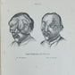 1885 ELEPHANTIASIS antique ILLUSTRATED FOLIO in GERMAN by Esmarch & Kulenkampff