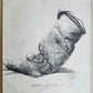 1885 ELEPHANTIASIS antique ILLUSTRATED FOLIO in GERMAN by Esmarch & Kulenkampff