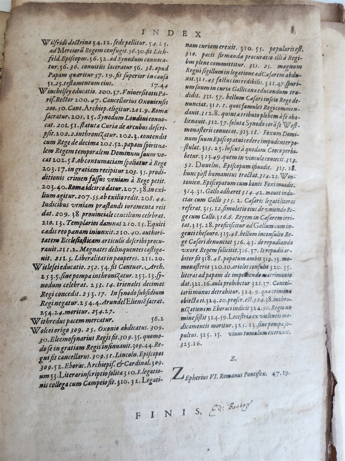 1605 HISTORY of ENGLISH CHURCH antique FOLIO w/ WOODCUTS