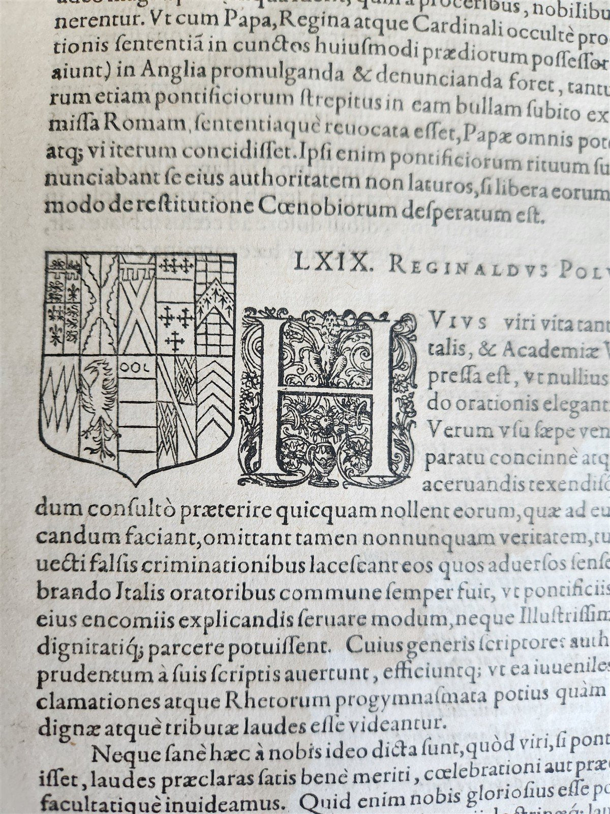 1605 HISTORY of ENGLISH CHURCH antique FOLIO w/ WOODCUTS