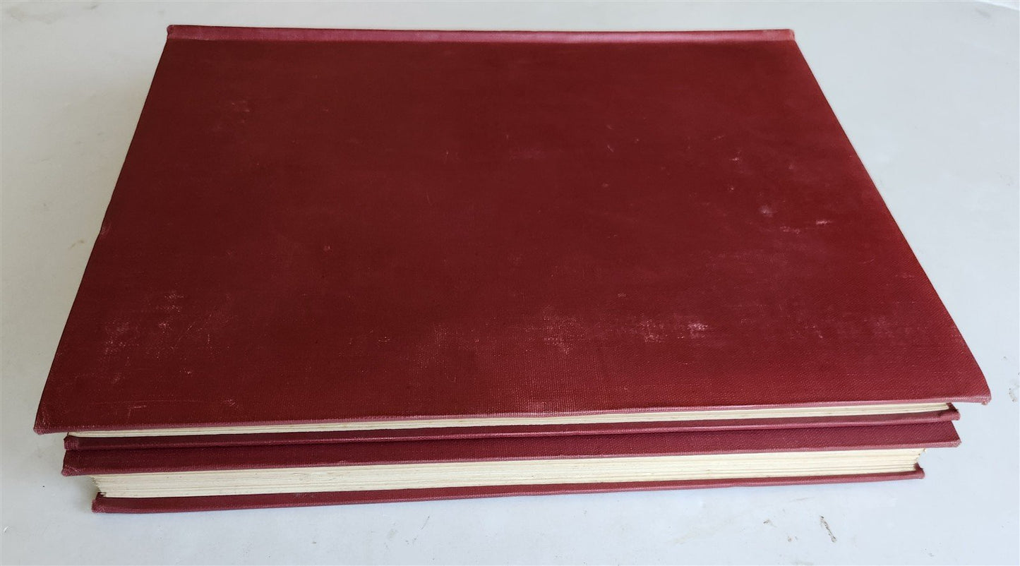 1958 ARMENIAN MANUSCRIPTS CATALOG Chester Beatty Library antique 2 FOLIO VOLUMES