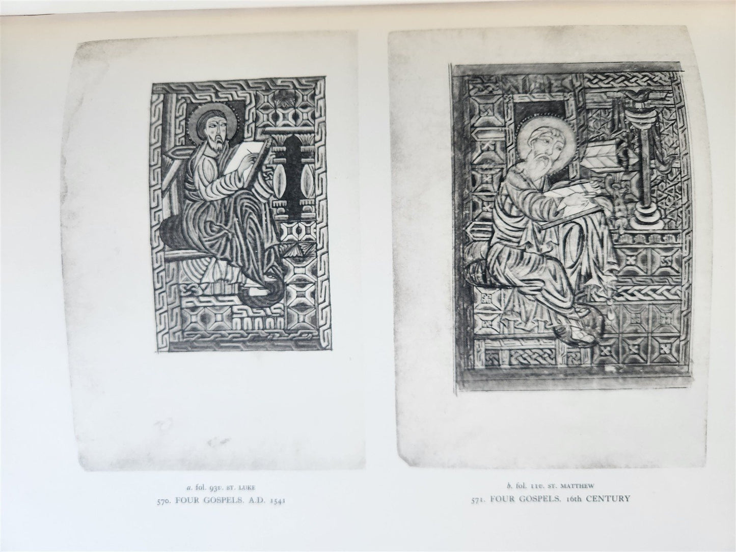 1958 ARMENIAN MANUSCRIPTS CATALOG Chester Beatty Library antique 2 FOLIO VOLUMES