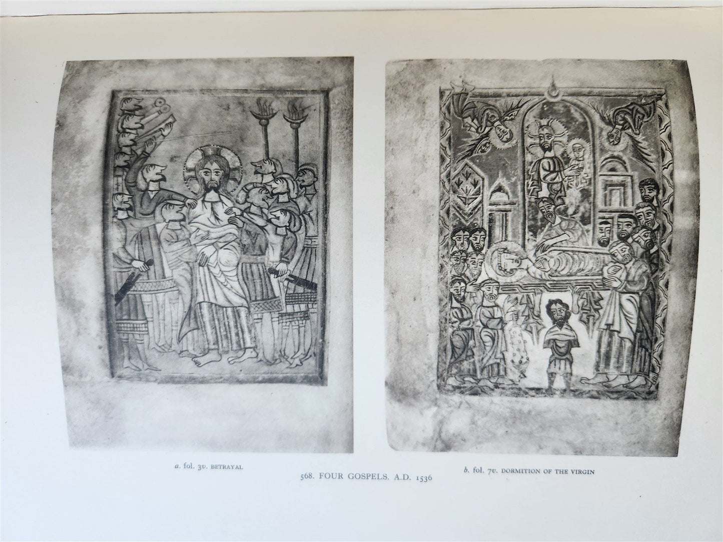 1958 ARMENIAN MANUSCRIPTS CATALOG Chester Beatty Library antique 2 FOLIO VOLUMES