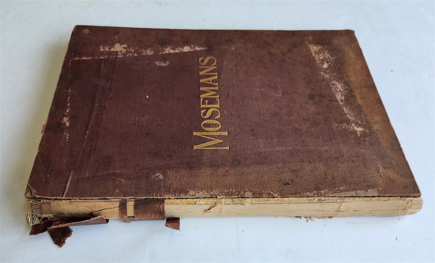 1890 MOSEMAN'S EQUESTRIAN TRADE CATALOG antique ILLUSTRATED FOLIO Americana