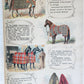 1890 MOSEMAN'S EQUESTRIAN TRADE CATALOG antique ILLUSTRATED FOLIO Americana