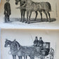 1890 MOSEMAN'S EQUESTRIAN TRADE CATALOG antique ILLUSTRATED FOLIO Americana