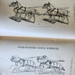 1890 MOSEMAN'S EQUESTRIAN TRADE CATALOG antique ILLUSTRATED FOLIO Americana
