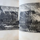 1873 FIGHTING FIRE GREAT FIRES of HISTORY by William Fowler antique ILLUSTRATED