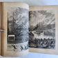 1873 FIGHTING FIRE GREAT FIRES of HISTORY by William Fowler antique ILLUSTRATED
