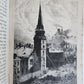 1873 FIGHTING FIRE GREAT FIRES of HISTORY by William Fowler antique ILLUSTRATED