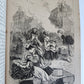1873 FIGHTING FIRE GREAT FIRES of HISTORY by William Fowler antique ILLUSTRATED