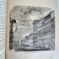 1873 FIGHTING FIRE GREAT FIRES of HISTORY by William Fowler antique ILLUSTRATED