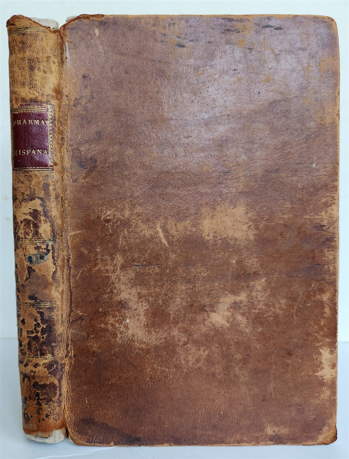 1794 PHARMACOPAIA in SPANISH antique Pharmacopoea Hispana