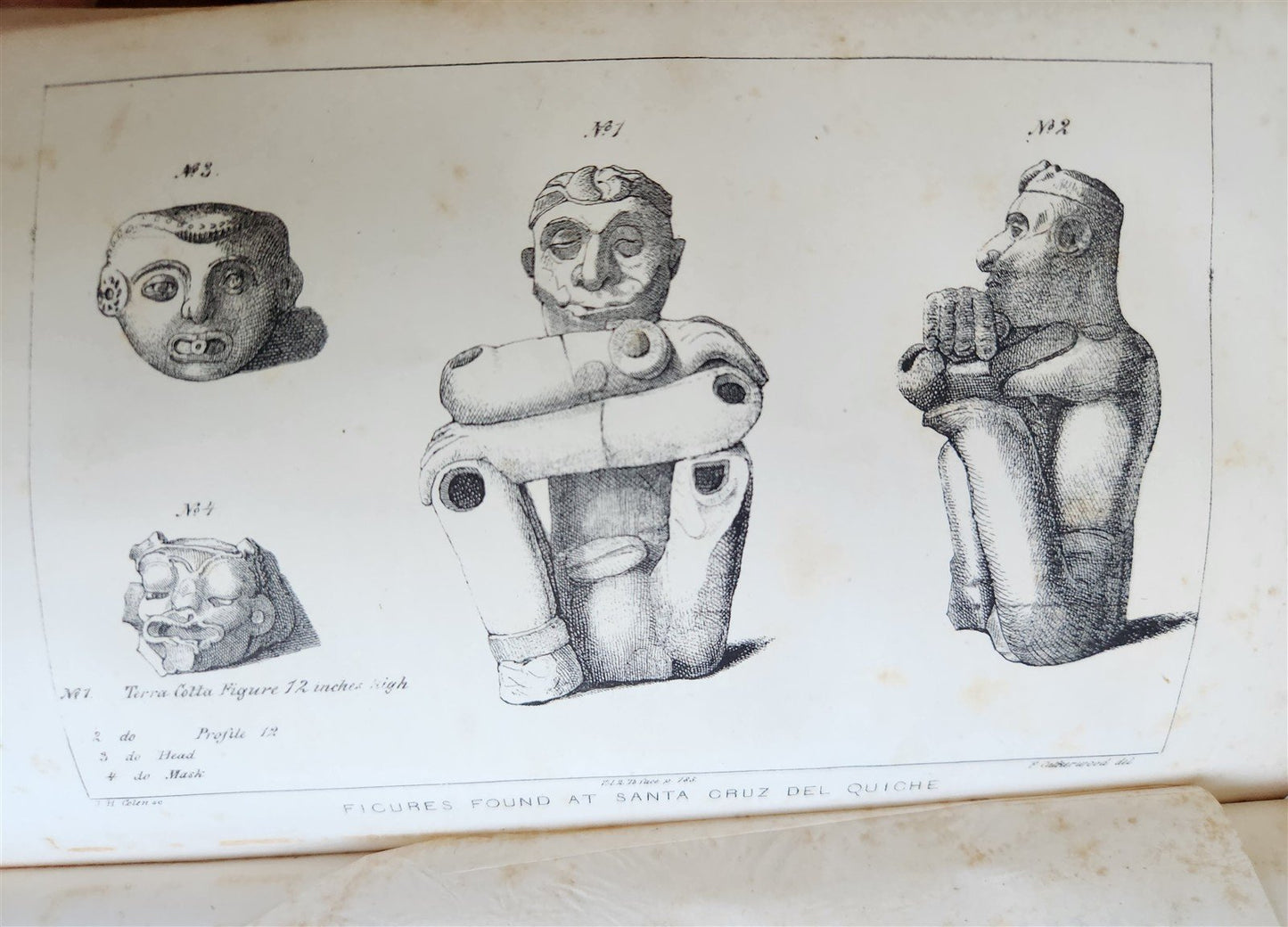 1841 Incidents of Travel in Central America Chiapas Yucatan antique ILLUSTRATED