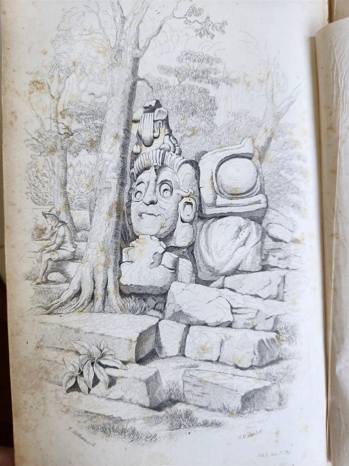 1841 Incidents of Travel in Central America Chiapas Yucatan antique ILLUSTRATED