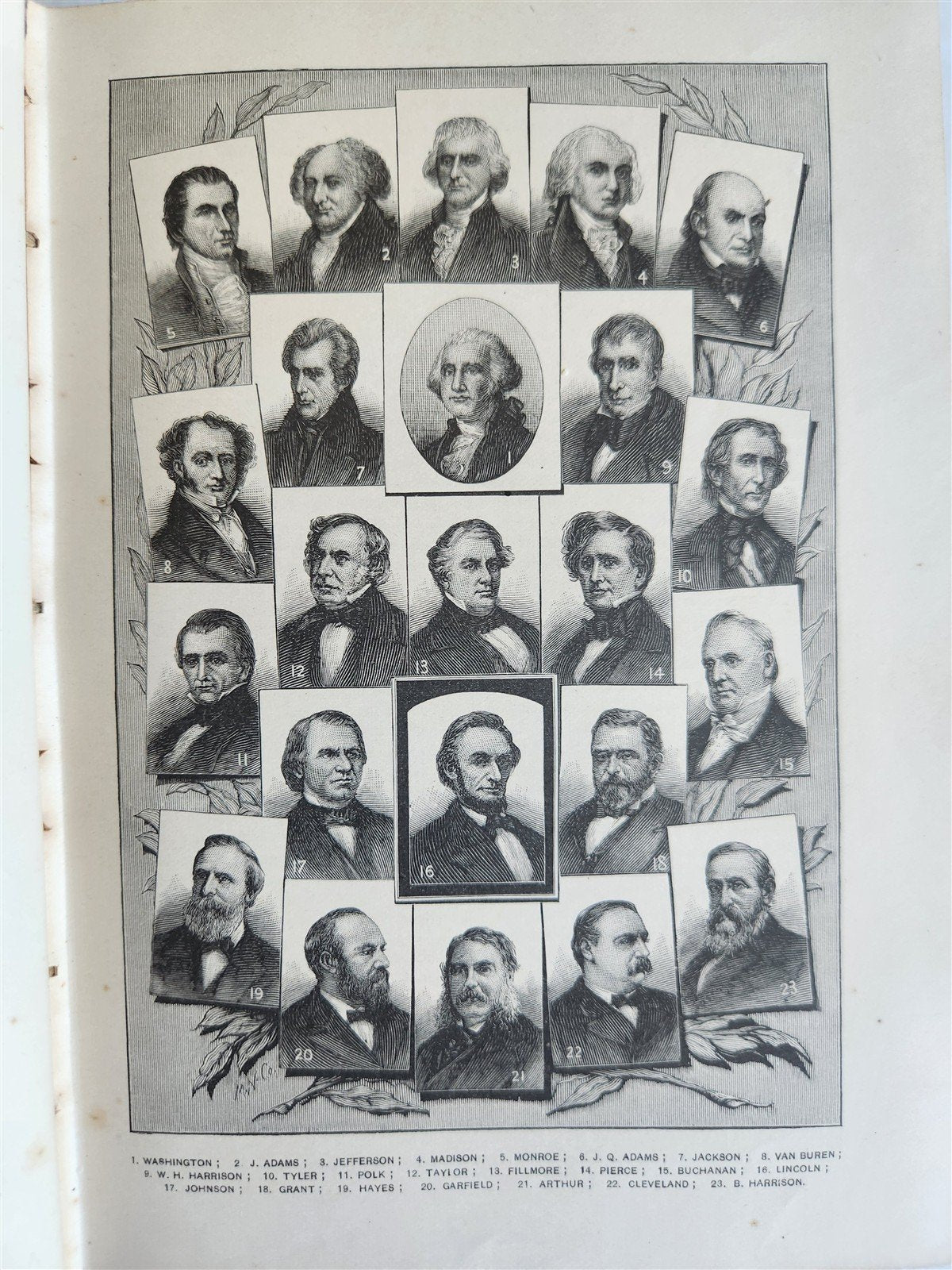 1891 KING'S HANDBOOK of UNITED STATES antique ILLUSTRATED AMERICANA