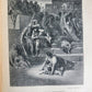 1931 BIBLE in ITALIAN ILLUSTRATED by GUSTAVE DORE antique 2 VOLS LA SACRA BIBBIA