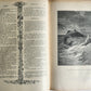 1931 BIBLE in ITALIAN ILLUSTRATED by GUSTAVE DORE antique 2 VOLS LA SACRA BIBBIA