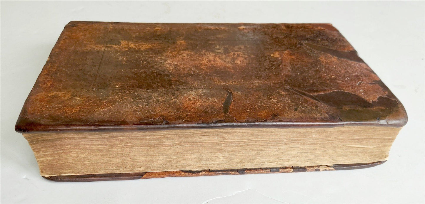 1676 WORKS of JOSEPHUS embassy of PHILO JUDAEUS to CALIGULA antique ILLUSTRATED