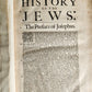 1676 WORKS of JOSEPHUS embassy of PHILO JUDAEUS to CALIGULA antique ILLUSTRATED