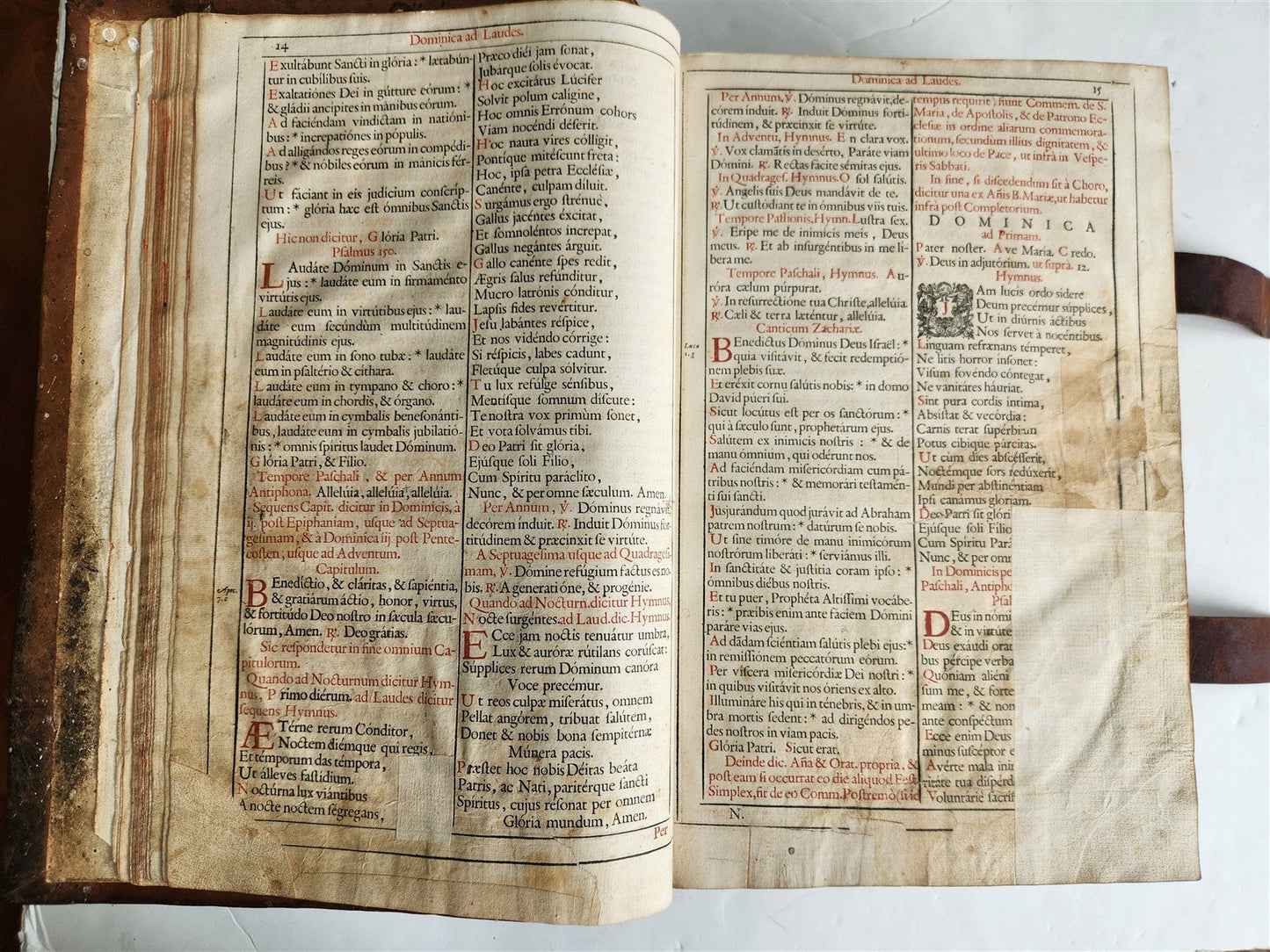 1693 MONUMENTAL MASSIVE FOLIO antique ILLUSTRATED BREVARIUM MISSALE PSALTERIUM