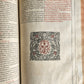 1693 MONUMENTAL MASSIVE FOLIO antique ILLUSTRATED BREVARIUM MISSALE PSALTERIUM