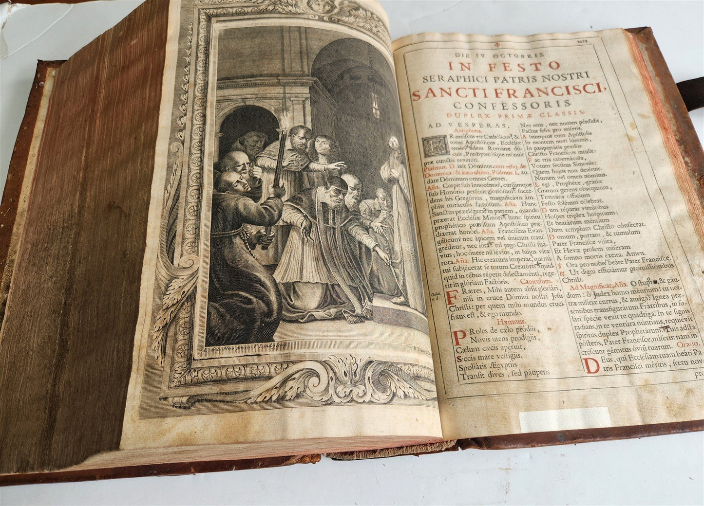 1693 MONUMENTAL MASSIVE FOLIO antique ILLUSTRATED BREVARIUM MISSALE PSALTERIUM