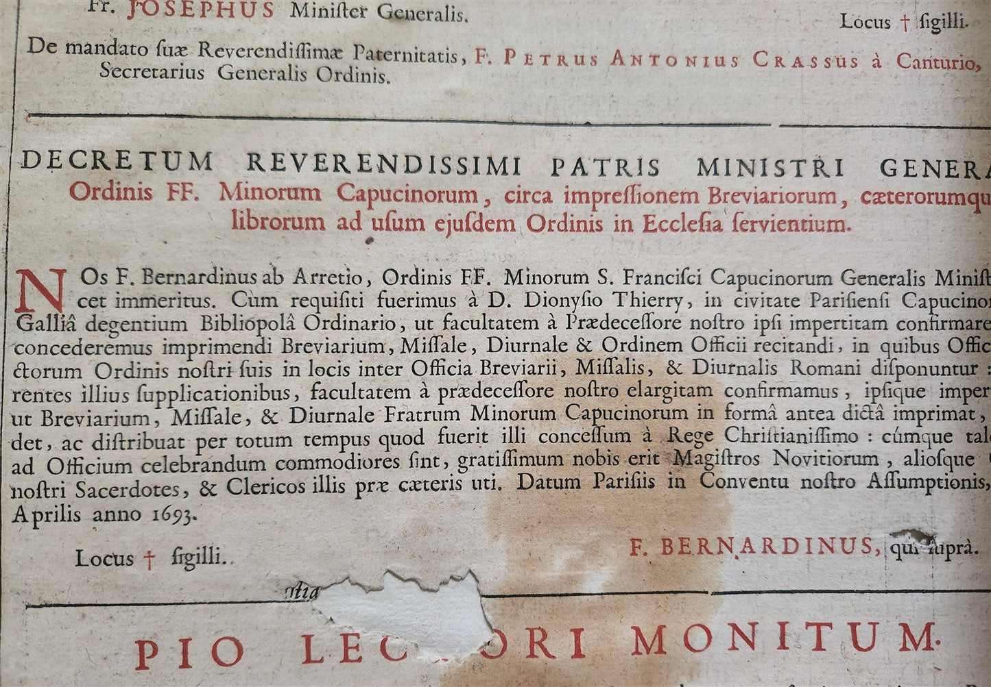 1693 MONUMENTAL MASSIVE FOLIO antique ILLUSTRATED BREVARIUM MISSALE PSALTERIUM