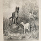 1868 FABLES by JEAN de LA FONTAINE illustrated by GUSTAVE DORE antique FOLIO