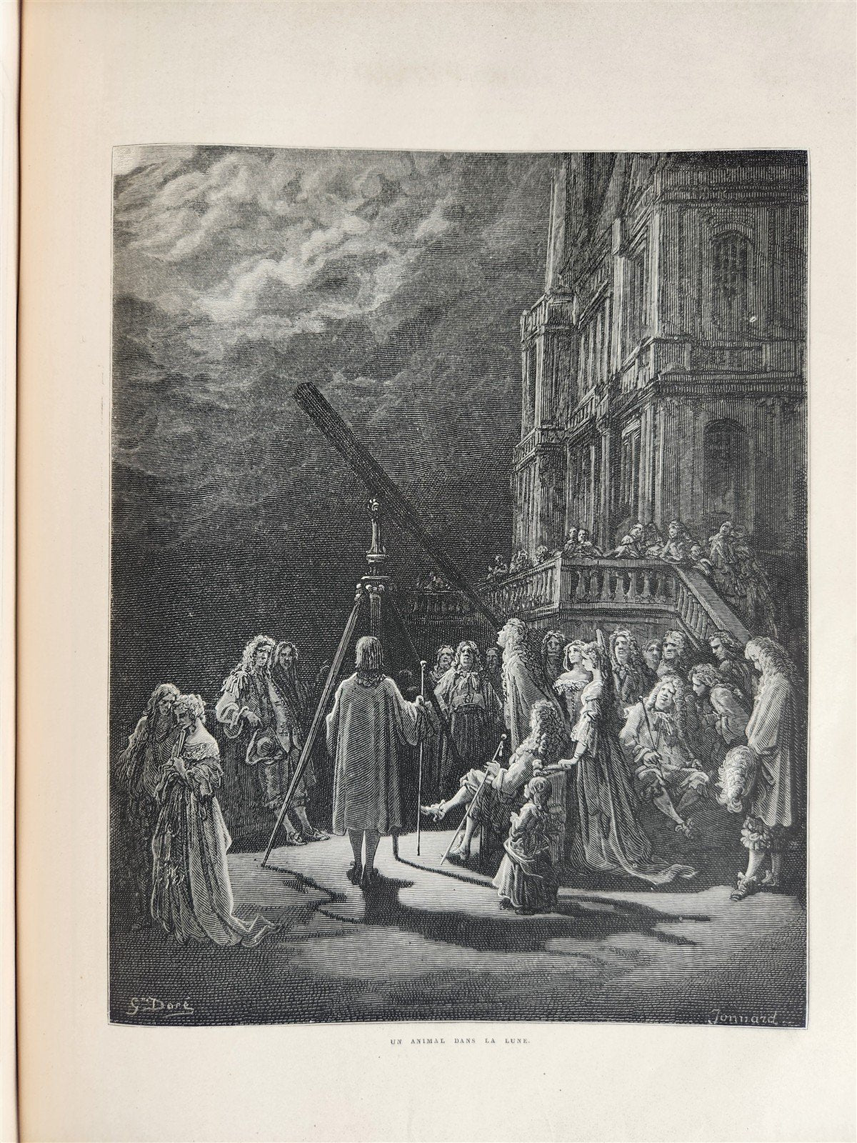1868 FABLES by JEAN de LA FONTAINE illustrated by GUSTAVE DORE antique FOLIO