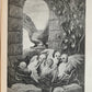 1868 FABLES by JEAN de LA FONTAINE illustrated by GUSTAVE DORE antique FOLIO