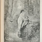 1868 FABLES by JEAN de LA FONTAINE illustrated by GUSTAVE DORE antique FOLIO