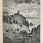 1868 FABLES by JEAN de LA FONTAINE illustrated by GUSTAVE DORE antique FOLIO