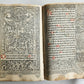 1504 POST-INCUNABULA BOOK of HOURS by Thielman Kerver fully illustrated antique
