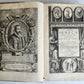1632 SENECA OPERA QUAE EXSTANT OMNIA ILLUSTRATED antique FOLIO