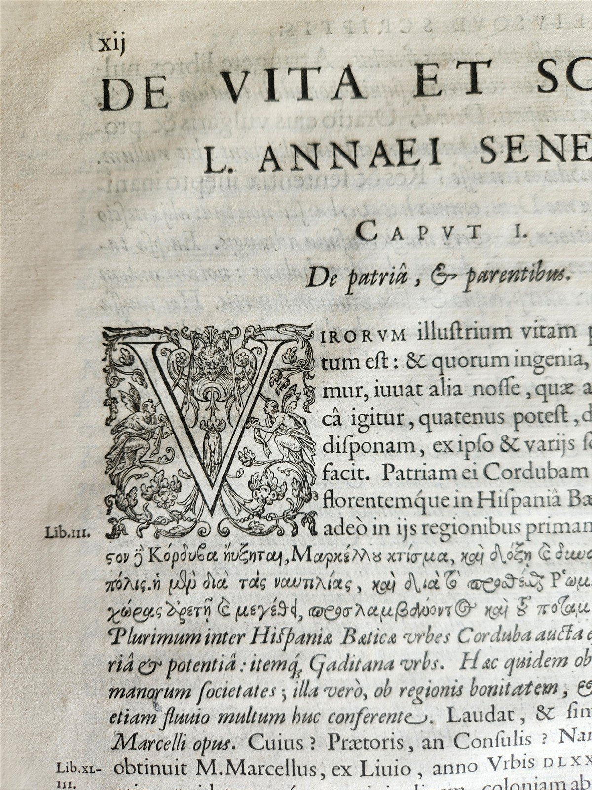 1632 SENECA OPERA QUAE EXSTANT OMNIA ILLUSTRATED antique FOLIO