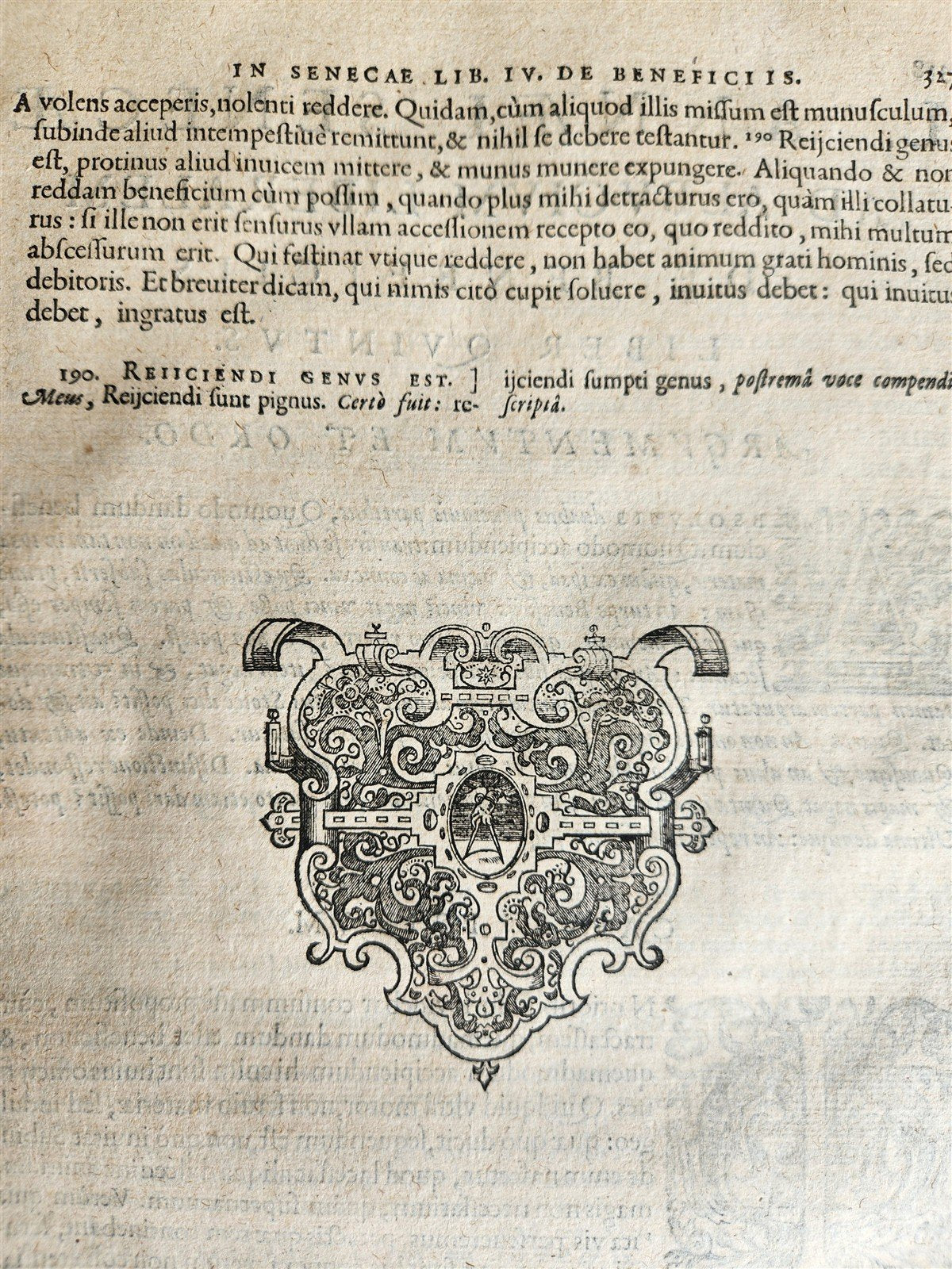 1632 SENECA OPERA QUAE EXSTANT OMNIA ILLUSTRATED antique FOLIO