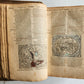 1585 BIBLE ILLUSTRATED antique ORIGINAL PIGSKIN BINDING LATIN BIBLIA SACRA 16 c.