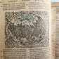 1585 BIBLE ILLUSTRATED antique ORIGINAL PIGSKIN BINDING LATIN BIBLIA SACRA 16 c.