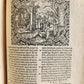1585 BIBLE ILLUSTRATED antique ORIGINAL PIGSKIN BINDING LATIN BIBLIA SACRA 16 c.
