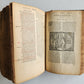 1585 BIBLE ILLUSTRATED antique ORIGINAL PIGSKIN BINDING LATIN BIBLIA SACRA 16 c.