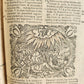 1585 BIBLE ILLUSTRATED antique ORIGINAL PIGSKIN BINDING LATIN BIBLIA SACRA 16 c.