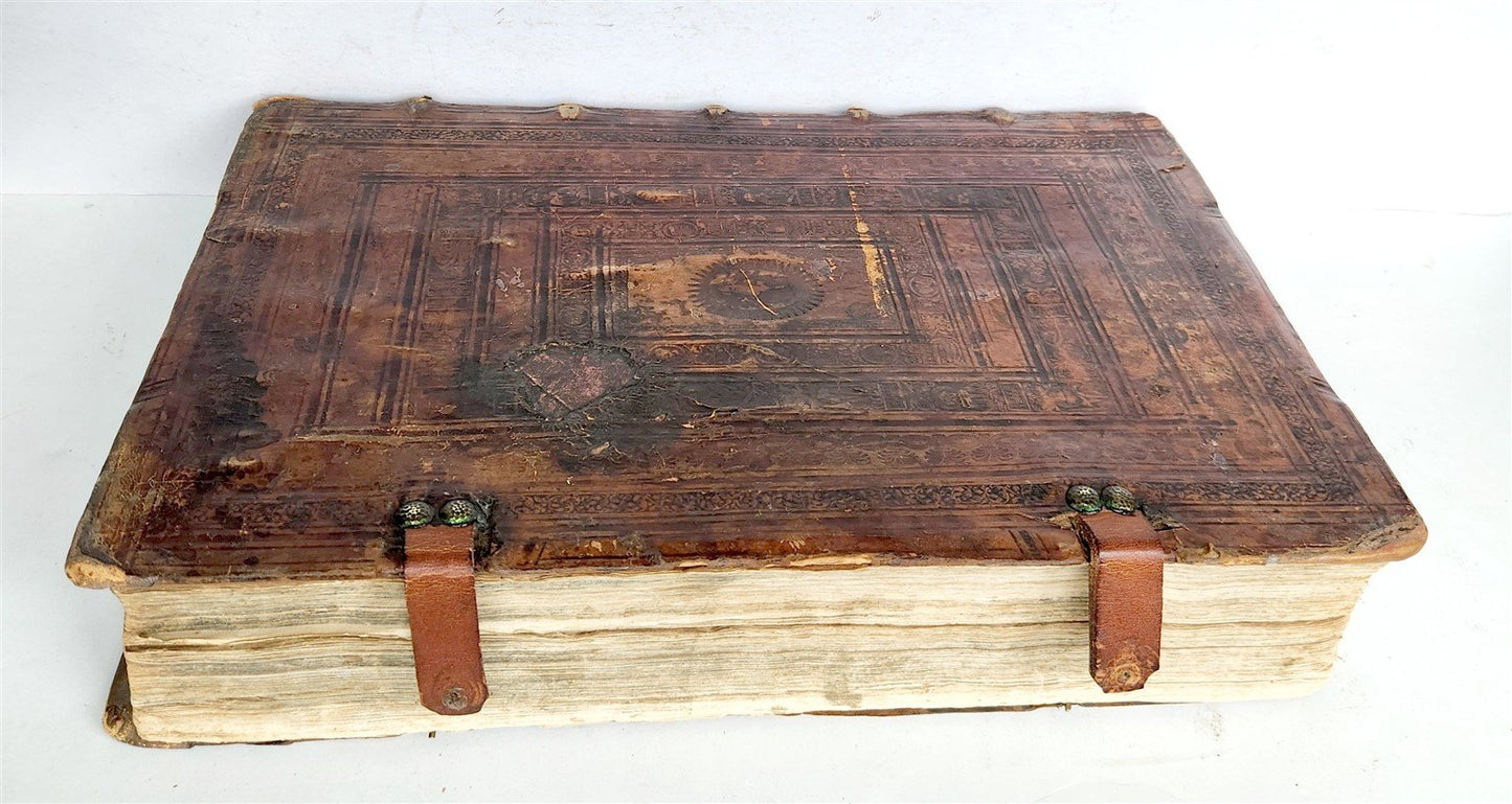 1605 MISSALE SALISBURGENSE antique FOLIO illustrated 17th century