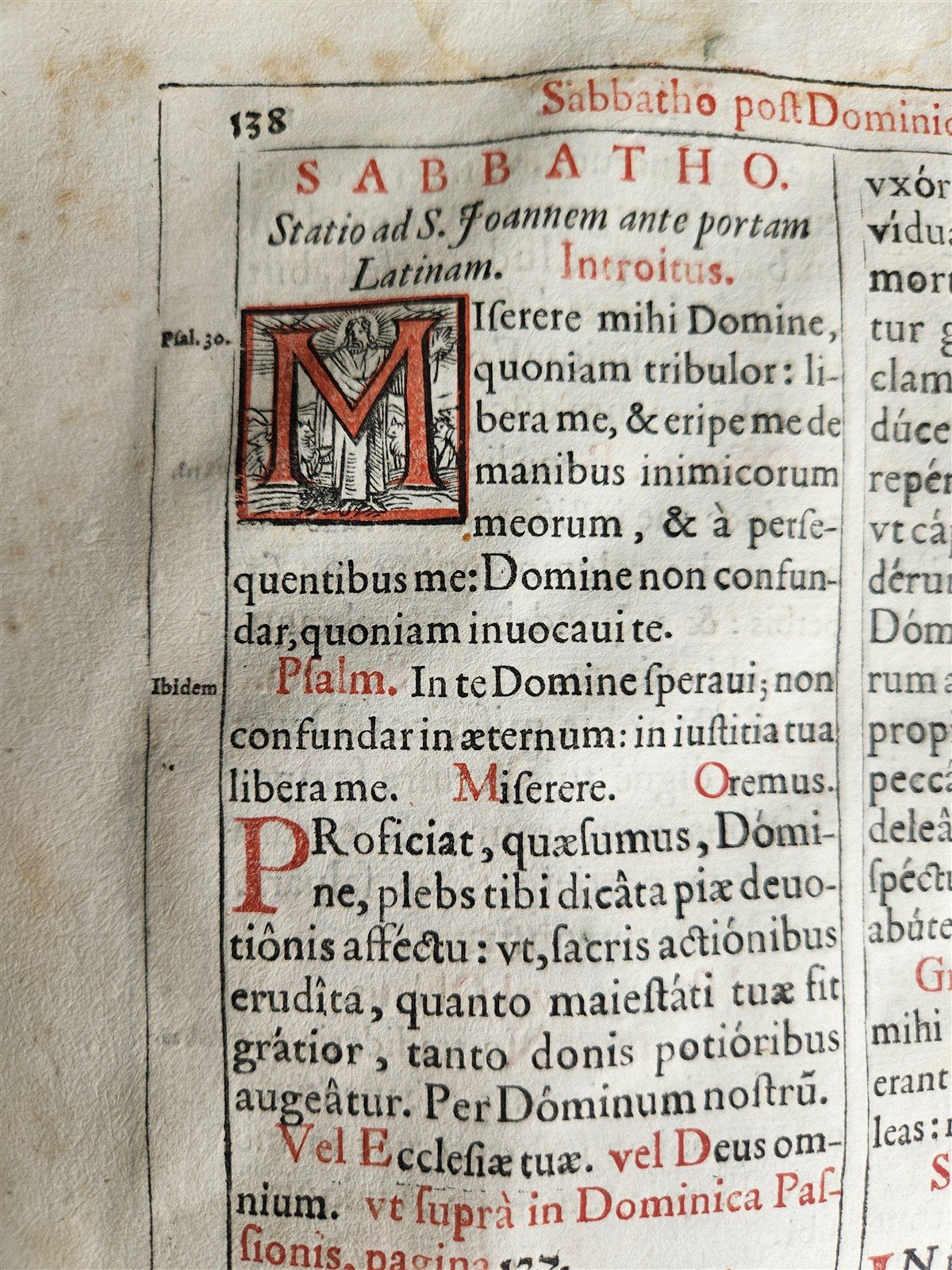 1605 MISSALE SALISBURGENSE antique FOLIO illustrated 17th century