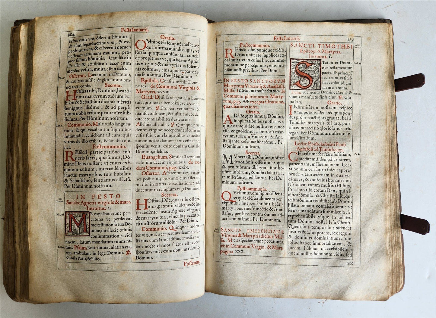 1605 MISSALE SALISBURGENSE antique FOLIO illustrated 17th century