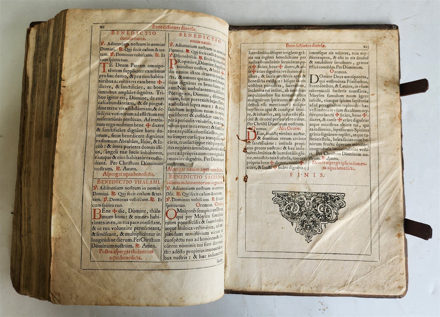 1605 MISSALE SALISBURGENSE antique FOLIO illustrated 17th century