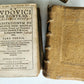 1611 MEDITATIONS by LUDOVICO DE PONTE antique 4 PIGSKIN BOUND VOLUMES SET