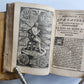 1611 MEDITATIONS by LUDOVICO DE PONTE antique 4 PIGSKIN BOUND VOLUMES SET