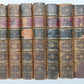 1848 HISTORY of BRITISH INDIA by JAMES MILL 9 VOLUMES ILLUSTRATED w/ MAP antique